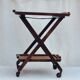 Dessert table from the 1930s fold in oak stamped dimension: height -66cm- width -54cm-