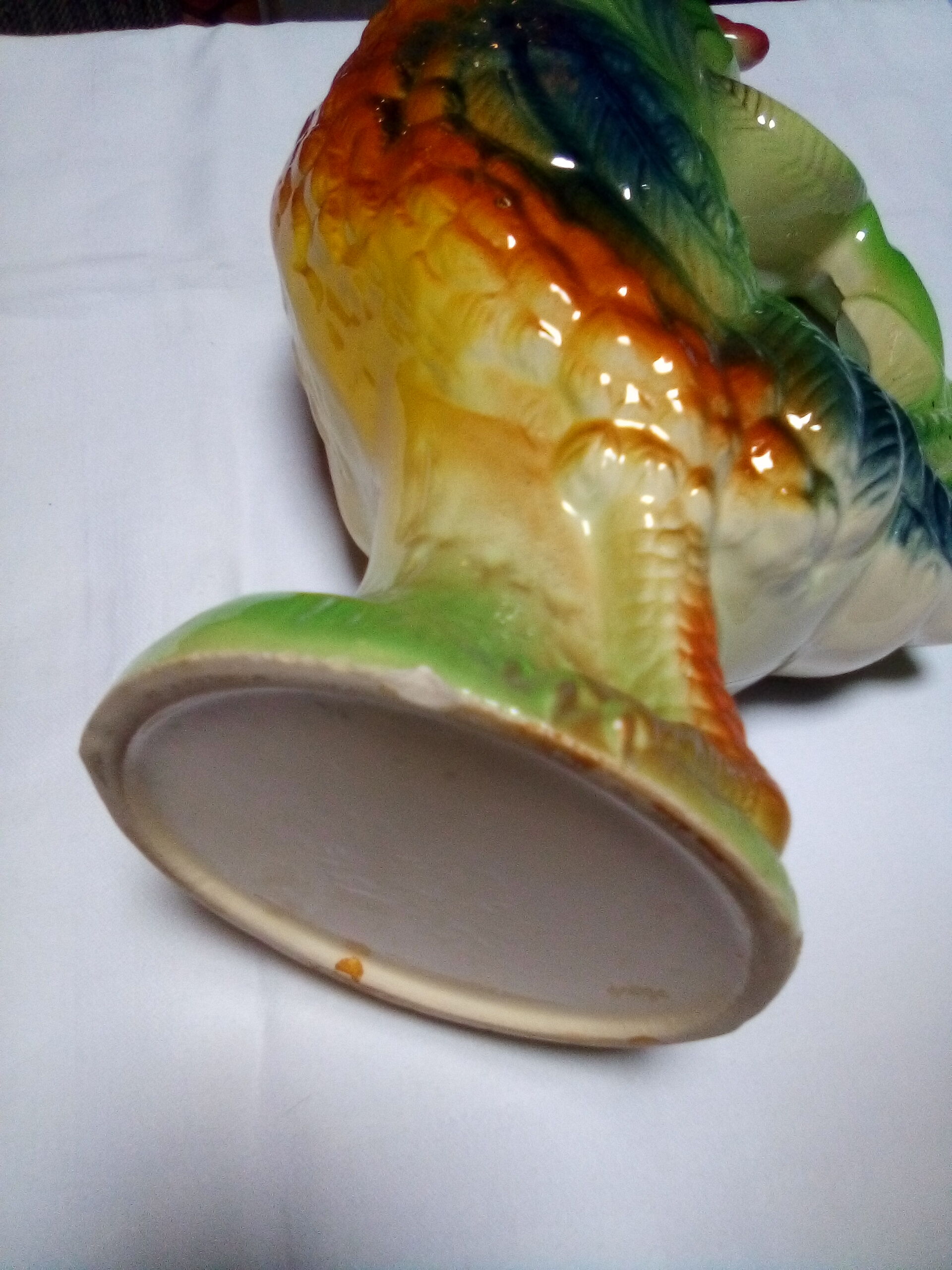 Pitcher rooster dabbling St Clement