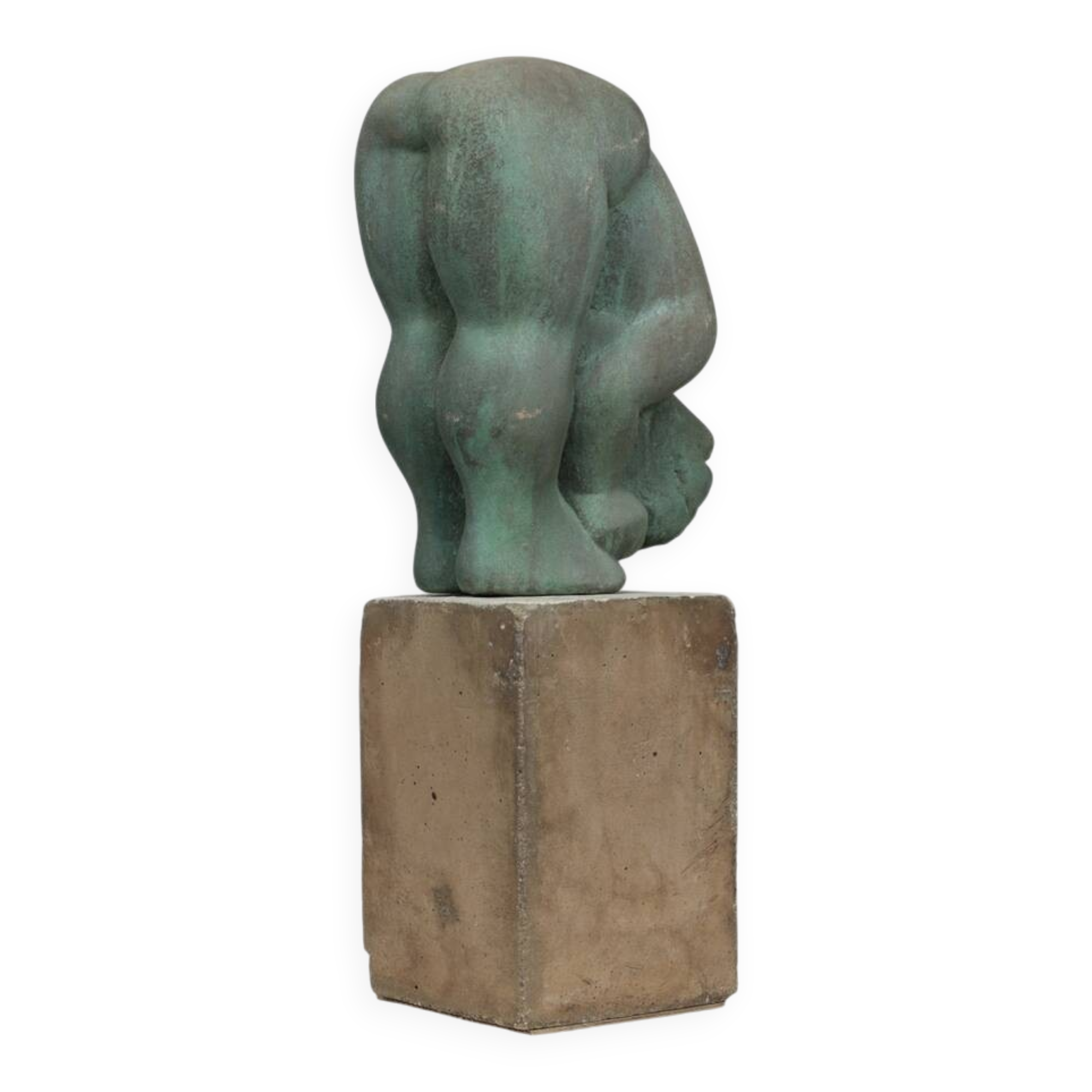 Figurative female sculpture by Francine Govers, 1990s