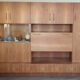 Large living room "Concorde" vintage 1970s Solid teak