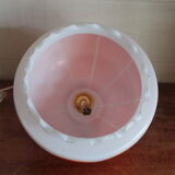 Vintage ceiling chandelier 70s orange