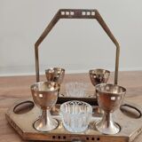Silver Metal WMF Egg Service