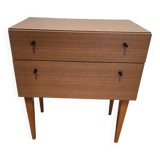 Scandinavian bedside table from the 60s