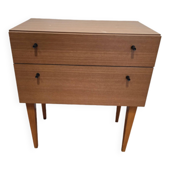 Scandinavian bedside table from the 60s