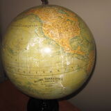 Former globe terrestrial J.lebegue and co.