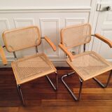 Paire de fauteuils Cesca B64 by Marcel Breuer