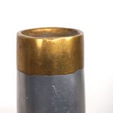 Marshall Disenos sculpture Brutalist Candleholder by David Marshall, 1980