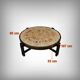 Table basse signée R. Capron, collection les Herbiers, Vallauris – 1960