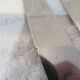 11 silver plated table knives, Ercuis goldsmith, Louis XVI roses model