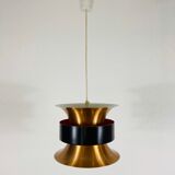 Danish copper hanging lamp, 1960s