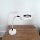 Old workshop magnifying lamp - German brand SCHER - 1970
