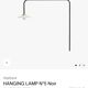 Hanging lamp no. 5 black
