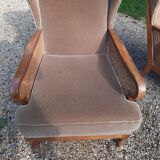 Set of 2 english canne chairs
