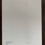 Original vintage pop art photo realism poster reissue of Charles Bell's "Gumball XV 1983"