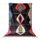 Moroccan rug made of natural wool, handmade, 3x2 m.