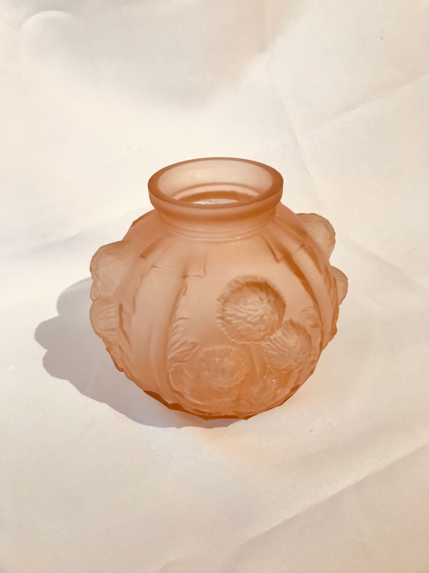Art Deco vase in glass paste Pierre de Cagny