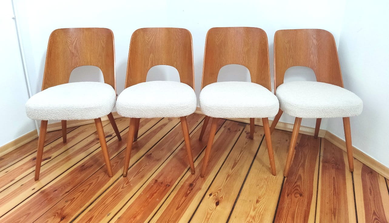 Set of Four Chairs by O. Haerdtl for TON, Czechoslovakia, 1960s