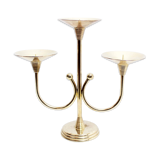 Bougeoir style art deco en laiton