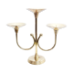Art Deco style brass candle holder