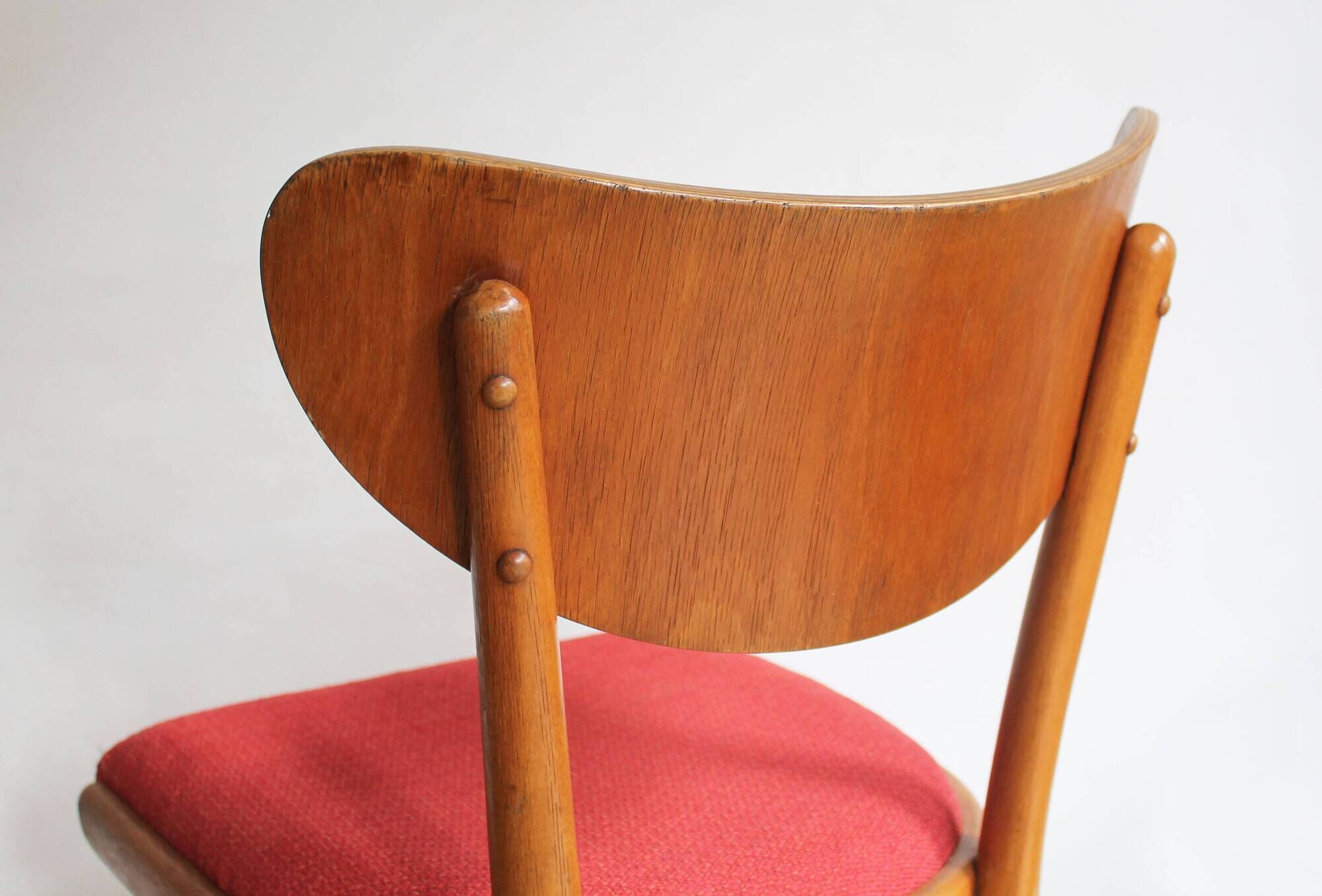 Set of Four 1950's Dining Chairs by Thonet
