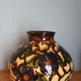 Signed ceramic vase