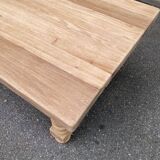 19th century farmhouse table renovated in solid oak 200cm