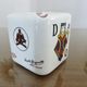 Vintage ceramic ashtray, playing cards, 50s 60s.