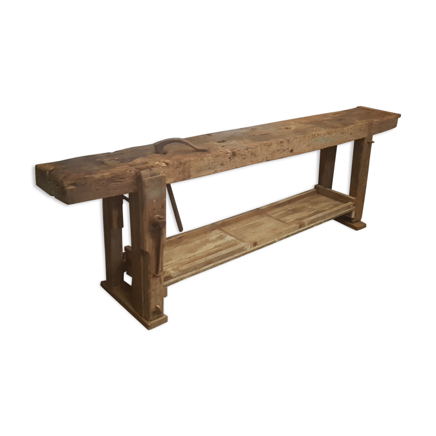 Wooden workbench