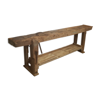 Wooden workbench