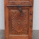 Old wooden door