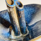 VINTAGE Geometric Ceramic VASE