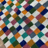 Handcrafted moroccan berber rug 213 x 160 cm