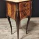 Pair of narrowed bedside tables in the style of Louis XV
