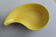 3 matching vintage ceramic dishes from the 1950s-60s in a brass basket with a scoubidou handle