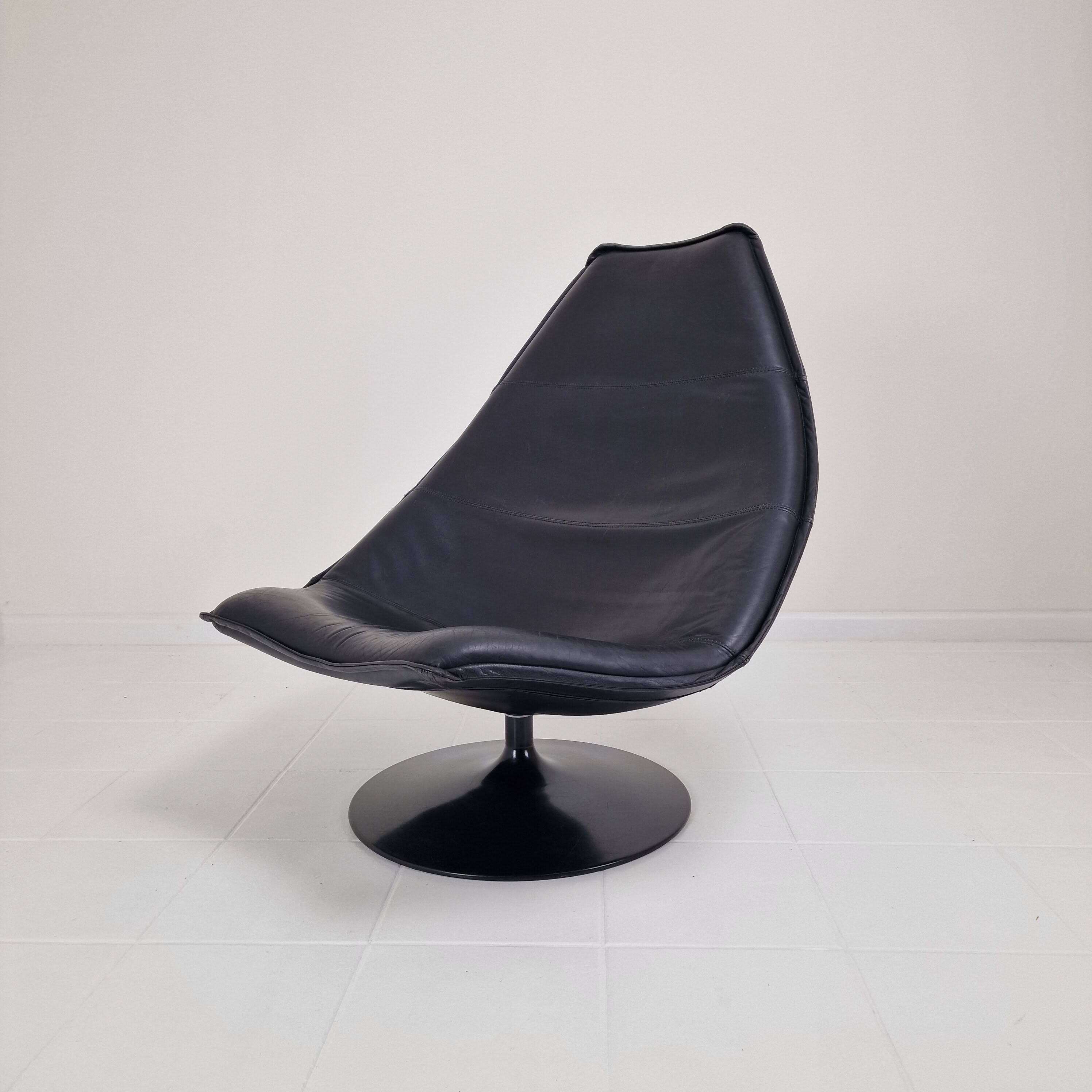 Set of 2 F585 Lounge Chairs by Geoffrey Harcourt for Artifort, 1990's