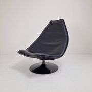 Set of 2 F585 Lounge Chairs by Geoffrey Harcourt for Artifort, 1990's