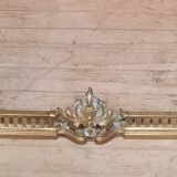 Gilt bronze hearth bar