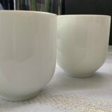 White cups clean lines