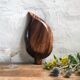 Teak-shaped teak appetizer cut