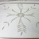 Vintage mirror tray