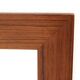 Scandinavian rosewood mirror, Sweden, 1960, 129cm x 50cm