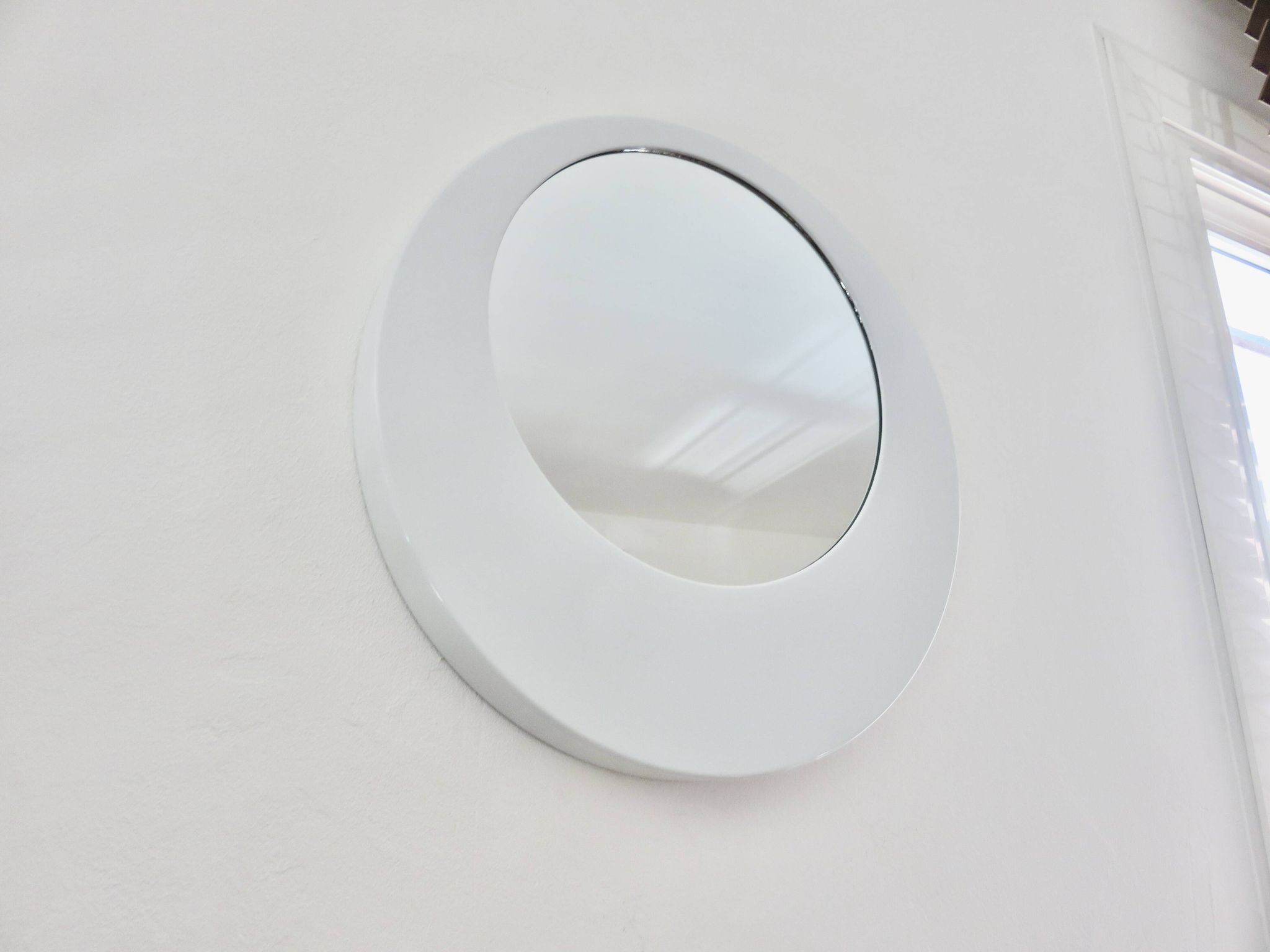 miroir "désaxé" ou asymétrique, années 80 - 90