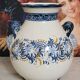 Large vase in Italian faience from the 20th century.