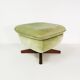Pouf du milieu du siècle, Parker Knoll, Royaume-Uni, années 1960.