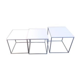 Side tables Pk71 by Paul Kjaerholm 1960