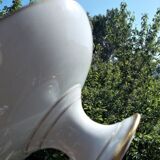 Porcelain compotier of Limoges golden border