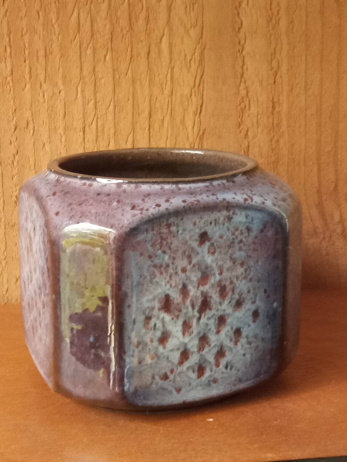 Vase by Daniel Chaponet, signed Onet, 1980s