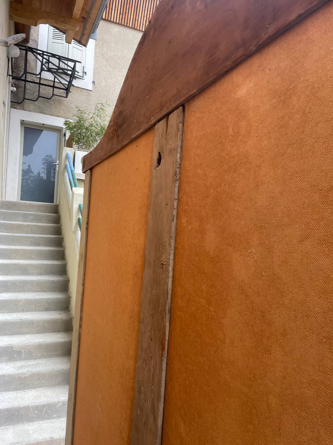 Large antique wardrobe