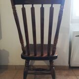 Set of 5 vintage bistro chairs