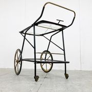 Vintage italian serving trolley, 1950s